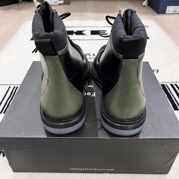 Vintage Foundry Co. Garnet Black Leather Lace Up Boot - Picture 5 of 8